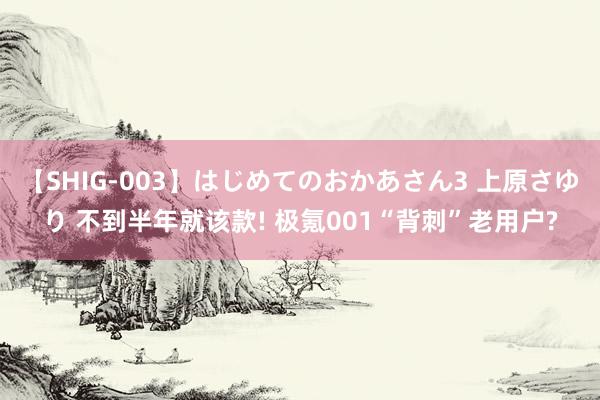 【SHIG-003】はじめてのおかあさん3 上原さゆり 不到半年就该款! 极氪001“背刺”老用户?