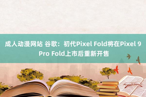 成人动漫网站 谷歌：初代Pixel Fold将在Pixel 9 Pro Fold上市后重新开售